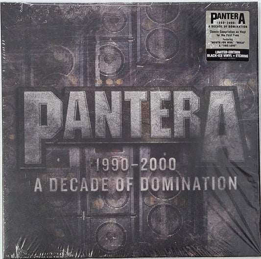 Pantera - 1990-2000: A Decade of Domination (Black ice vinyl/Etched Side D)