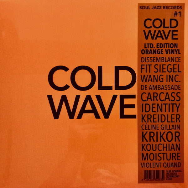 Various Artists - Cold Wave 1 (Orange vinyl)