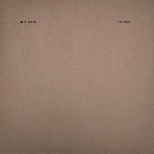 Nils Frahm - Encores 1