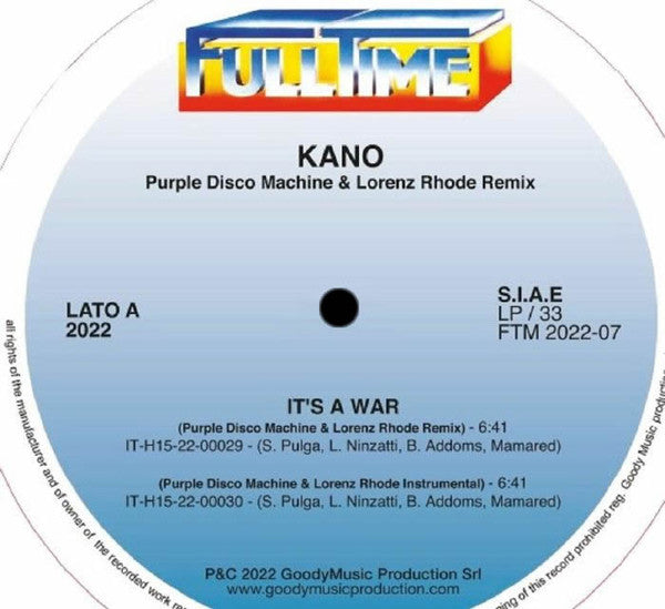 Kano - It's a War (Remixes)