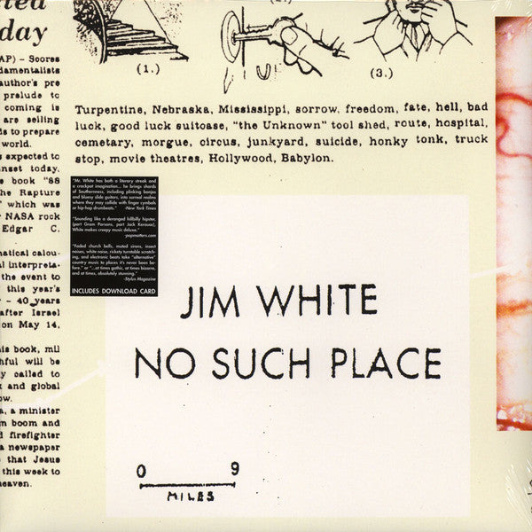 Jim White - No Such Place (Etched Side D)