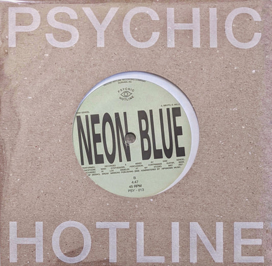 Amelia Meath & Blake Mills/Sam Gendel - Neon Blue 7"