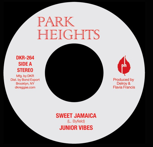 Junior Vibes - Sweet Jamaica 7"
