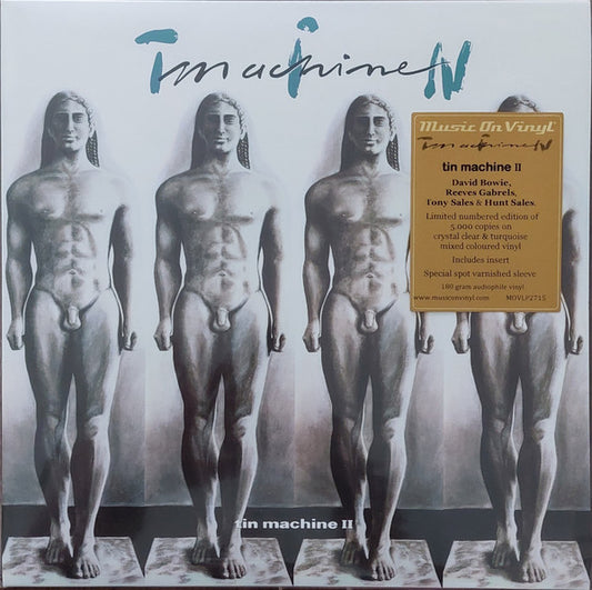 Tin Machine - Tin Machine II (Crystal clear & turquoise vinyl)